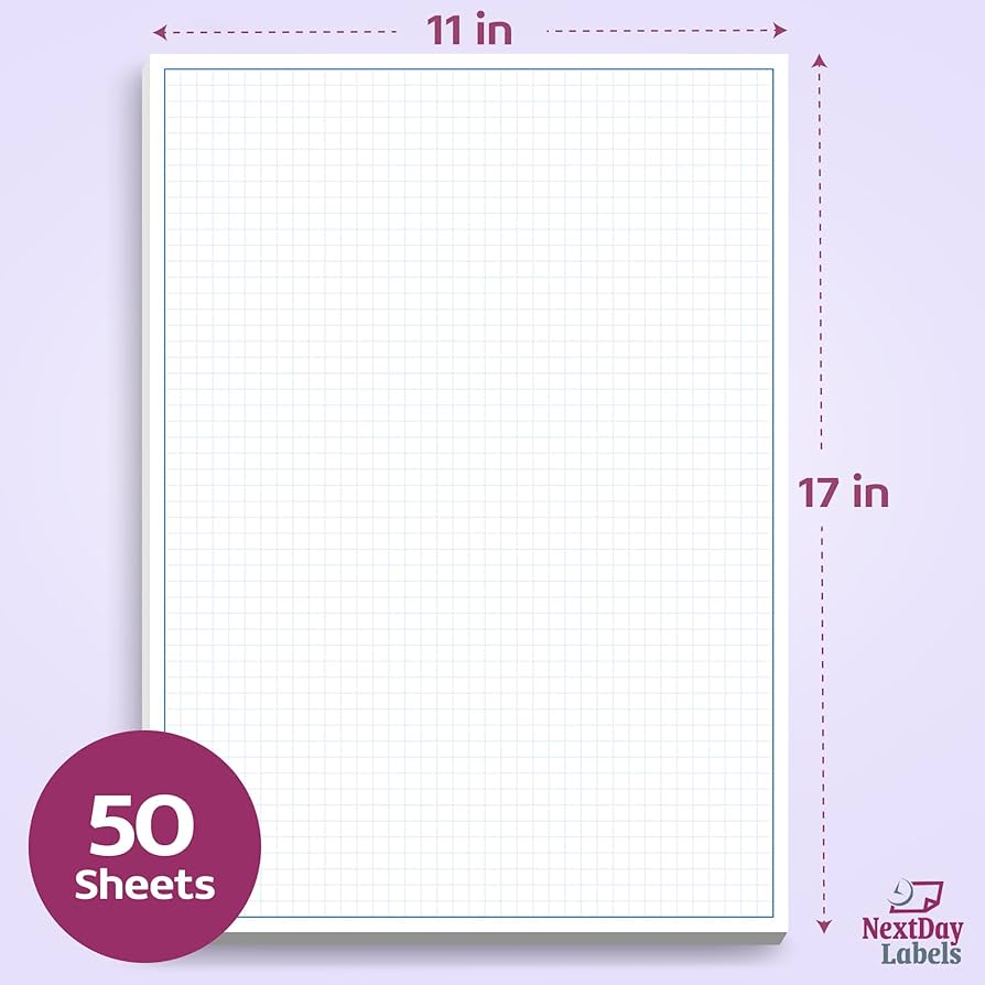 「PAPER IN DESIGN」 Amazon.com : Graph Paper Pad for Blueprint Drawings
